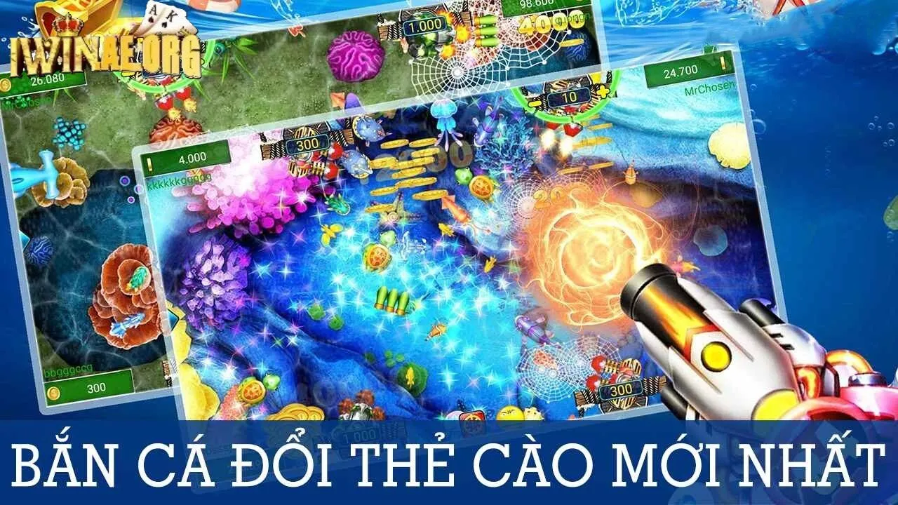 Đặc điểm của Bắn Cá Đổi Thẻ Cào Iwin